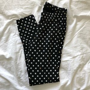 Kate Spade Polka dot leggings